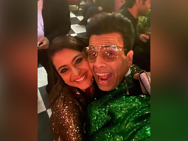 Kajol and Karan Johar (image source: Instagram)