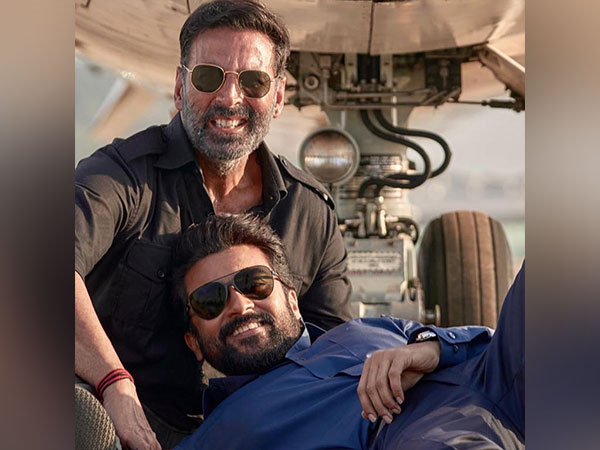 Suriya with Akshay Kumar (Image source: Instagram)