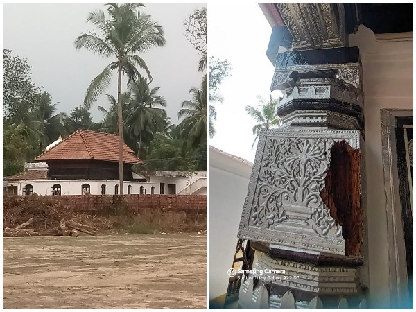 Visuals from Juma Masjid renovation work near Mangaluru 