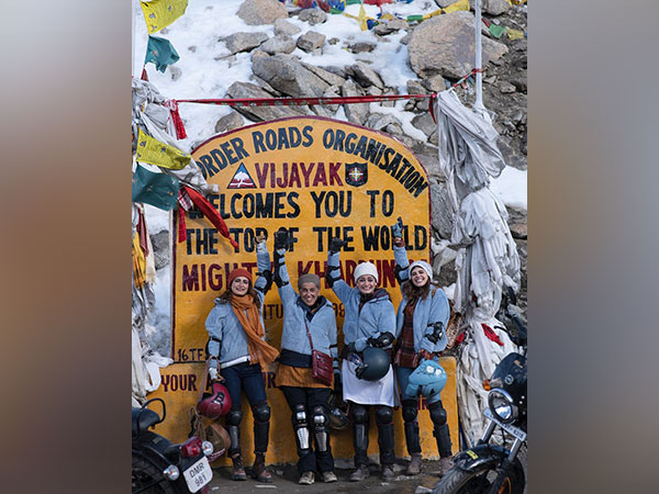 Team Dhak Dhak at Khardung La (Image source: Instagram)
