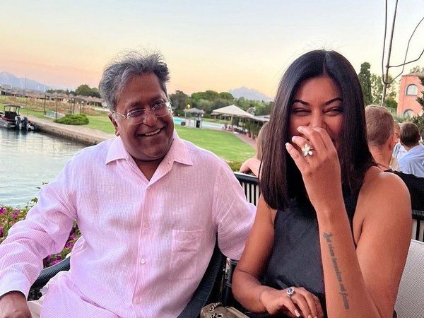 Lalit Modi and Sushmita Sen (Image Source: Instagram)