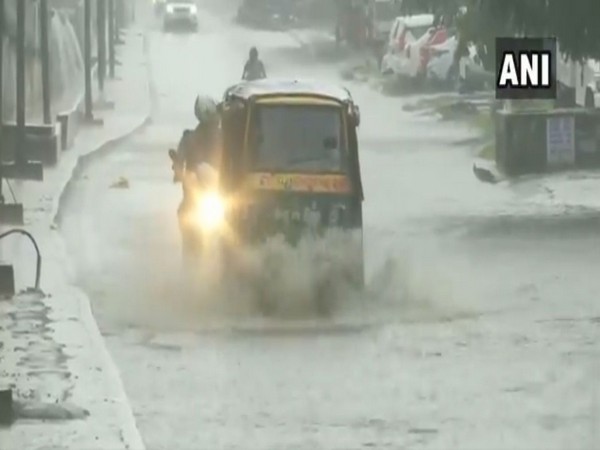 Heavy rains lashed Bhubaneswar on Friday. [Photo/ANI]