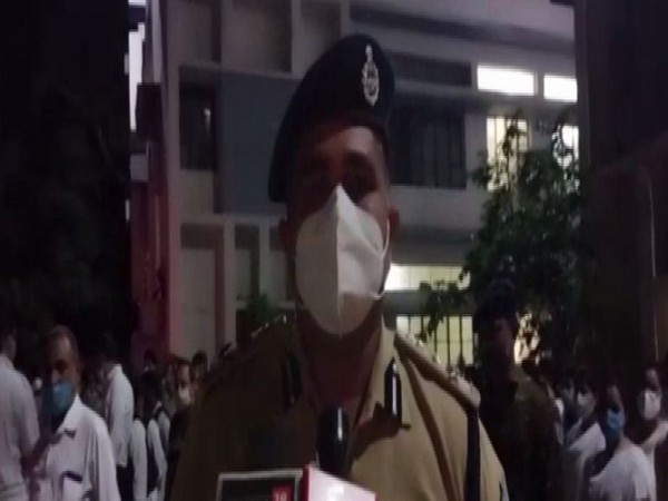 DIG Mayur Patel speaking to ANI in Dhanbad on Wednesday. [Photo/ANI]