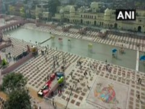 Deepotsav Celebrations at Ayodhya (Photo ANI)