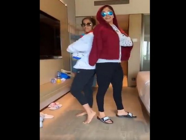 A still from video posted by Jemimah Rodrigues (Photo/ Jemimah Rodrigues Twitter)