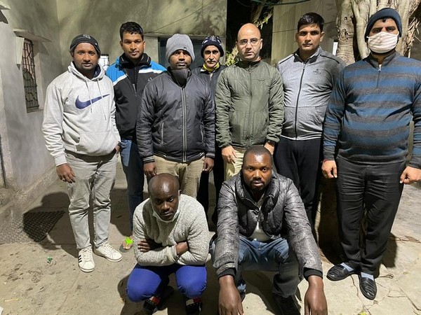 Cyber crime officials arrested two African nationals for duping online. (Photo/ANI)