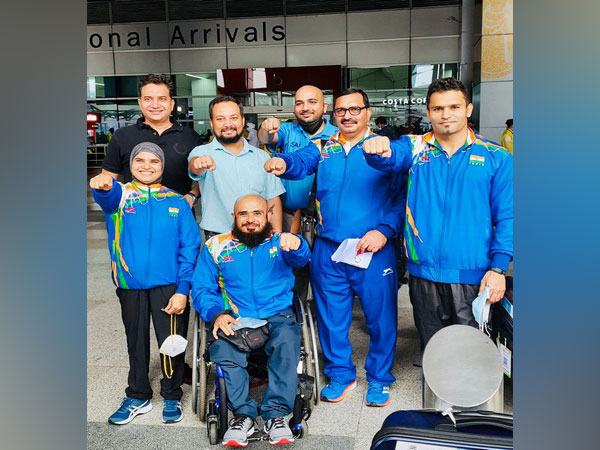 Indian powerlifting contingent for Tokyo Paralympics (Photo: PCI) 