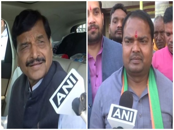 Shivpal Singh Yadav, BJP candidate Vivek Shakya