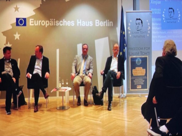 Press conference organised by Enver Can of Ilham Tohti Initiative