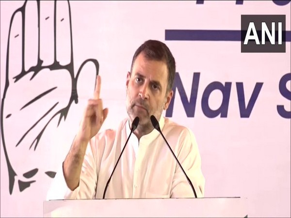 Congress leader Rahul Gandhi in Udaipur (Photo/ANI)