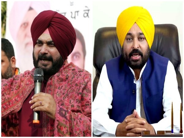 Congress leader Navjot Singh Sidhu, Punjab CM Bhagwant Mann