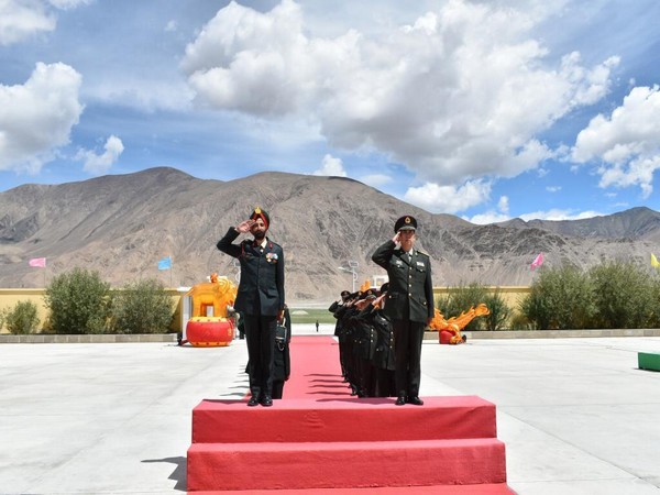 Ceremonial BPM was conducted in Eastern Ladakh on the occasion of 'PLA Day'. 