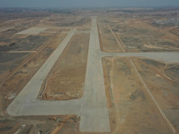 Visuals of Rajkot Greenfield International Airport. (Photo/ANI)