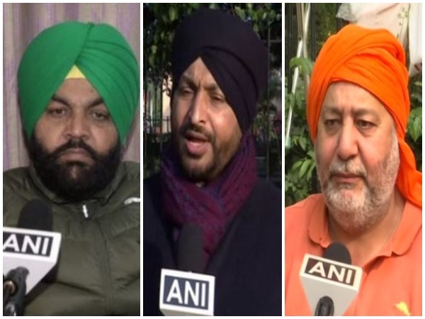 Punjab Congress MPs: Gurjeet Singh Aujla (on Left), Ravneet Singh Bittu (Middle), Jasbir Singh Gill (Right)