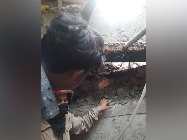 Visuals from scene (Photo source: Delhi Fire Service)