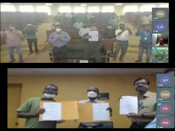 A virtual Memorandum of Understanding took place with the presence of ISRO Chairman Dr K Sivan