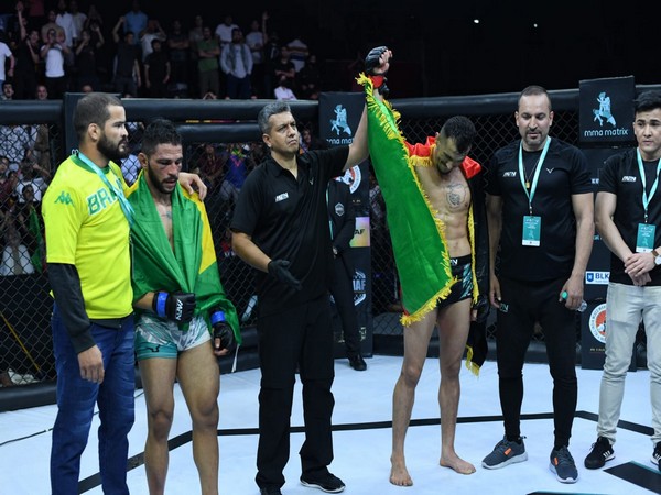 Afghanistan's Abdul Azim Badakhshi vs Brazil's Fabricio Oliveira (Photo: MFN)