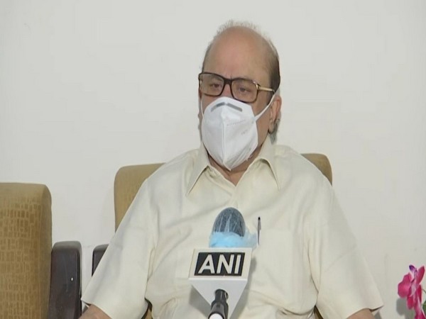 Senior Congress leader Tariq Anwar speaking to ANI in Delhi on Saturday. [Photo/ANI]