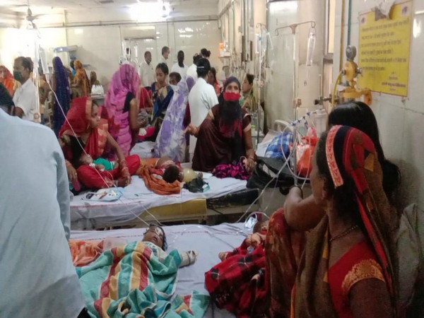 A visual from the Motilal Nehru Hospital of Prayagraj in Uttar Pradesh. (Photo/ANI)