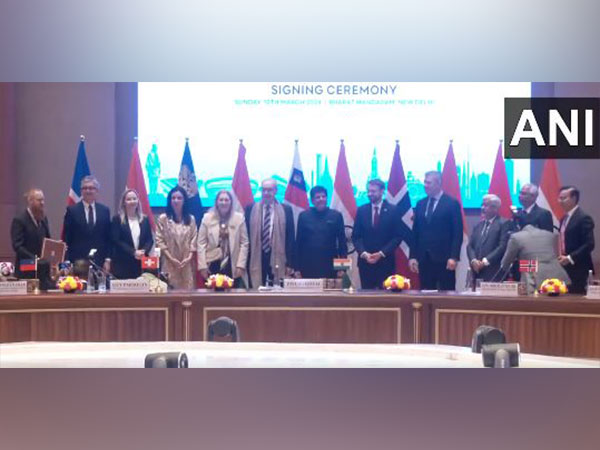 India signs Free Trade Agreement with European Free Trade Association (Photo/ANI)