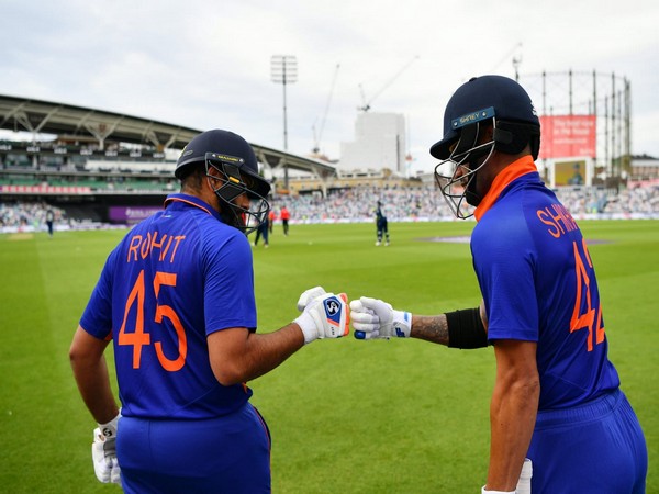Rohit Sharma and Shikhar Dhawan (Photo/BCCI-Twitter)