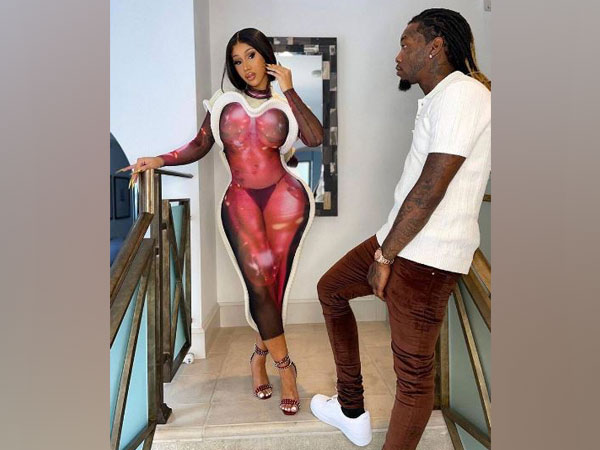 Cardi B with husband Offset (Image Source: Instagram)