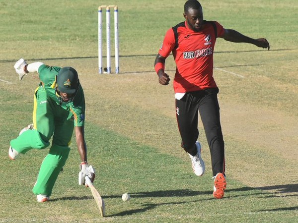Anderson Phillip in action (Photo/ Windies Cricket Twitter)