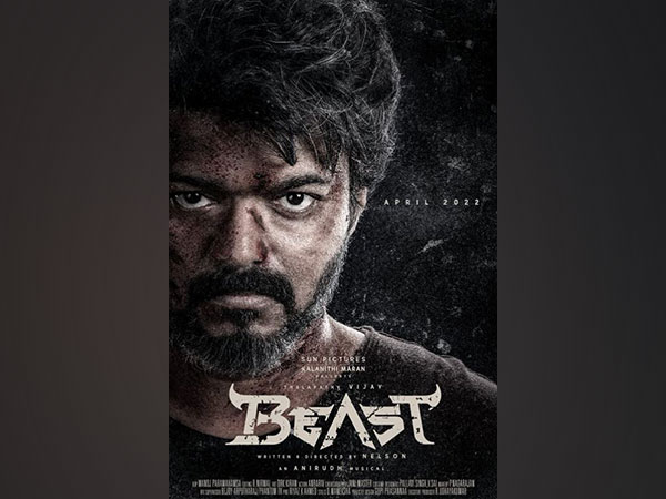 Poster of Thalapathy Vijay's 'Beast' (Image source: Instagram)