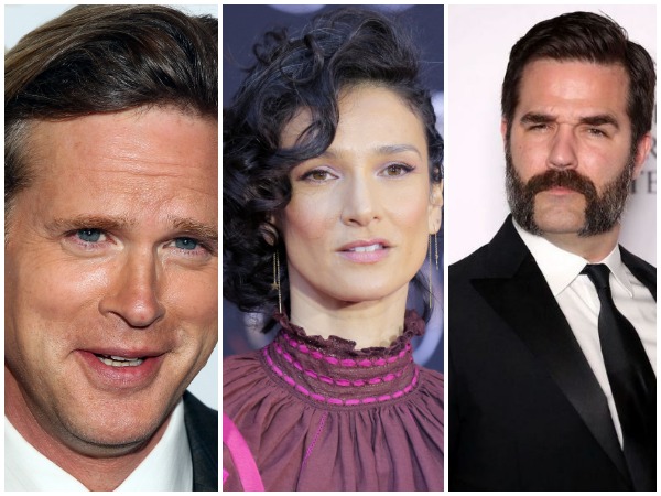 Cary Elwes, Indira Varma and Rob Delaney