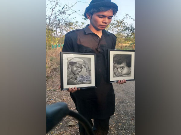 Varun Dhawan's fan with his handmade sketches