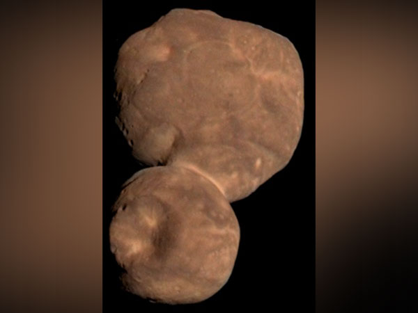 New Horizons photograph of Arrokoth  (Image courtesy : NASA)