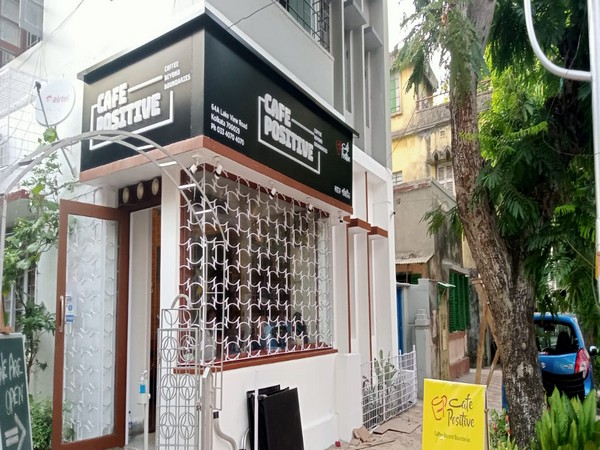Cafe Positive in Kolkata (Photo/ANI)