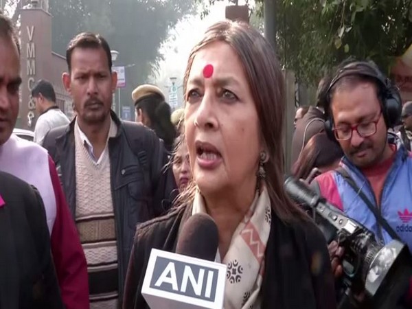 CPI-M leader Brinda Karat speaking to ANI on Saturday. Photo/ANI