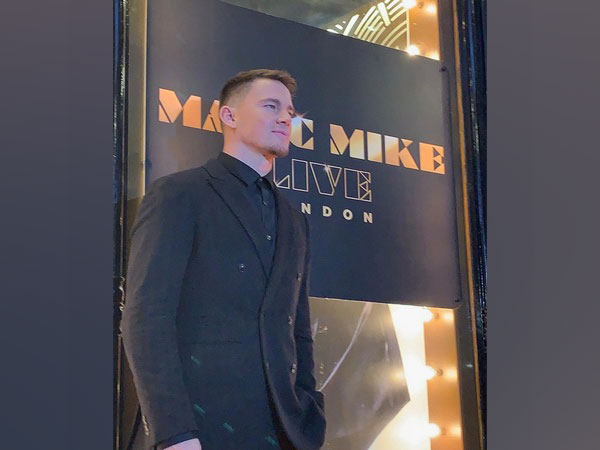 Channing Tatum at the #MagicMikeLDN launch (Image courtesy: Instagram)