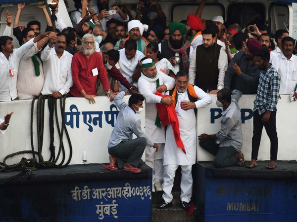 Samyukta Shetkari Kamgar Morcha, Maharashtra (File Photo/ANI)