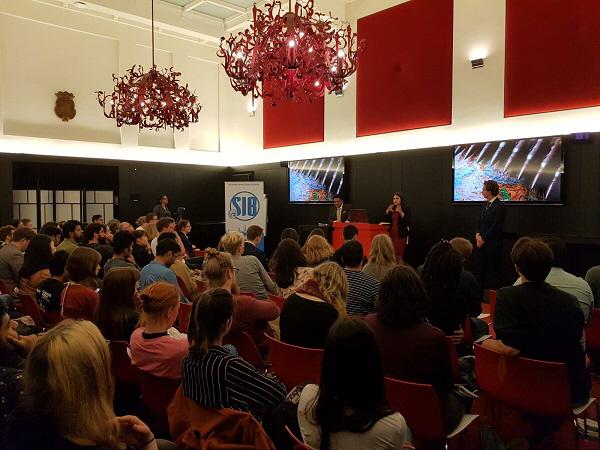 A lecture on 'The Conflict in Kashmir' was held in Groningen, Netherland on Monday (Photo: ANI))