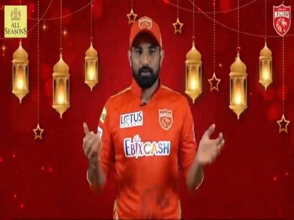 Punjab Kings pacer Mohammed Shami. (Photo/ Punjab Kings twitter grab)