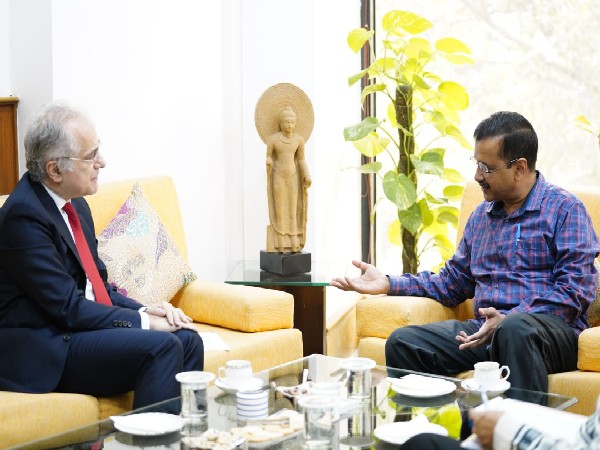CM Kejriwal meets European Union Ambassador to India