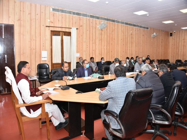 A visual from the meeting. (Photo/ANI)