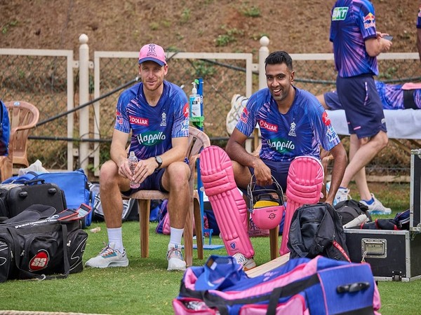Jos Buttler and Ashwin (Photo: Rajasthan Royals)