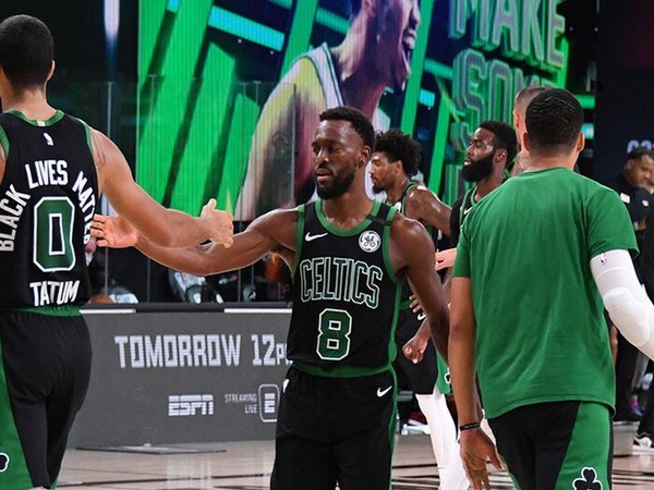 Boston Celtics defeat Miami Heat (Photo/ Boston Celtics Twitter)