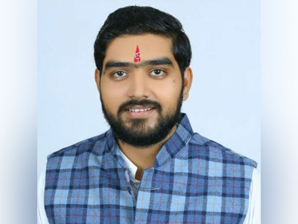 BJP youth wing leader Harshit Srivastava. (Pic credit: Harshit Srivastava Twitter handle)