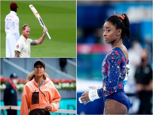 Ben Stokes, Naomi Osaka, and Simone Biles