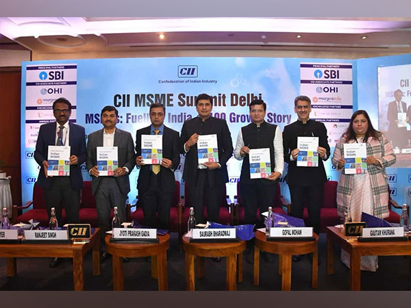 CII MSME Summit held in Delhi (Photo/ANI)