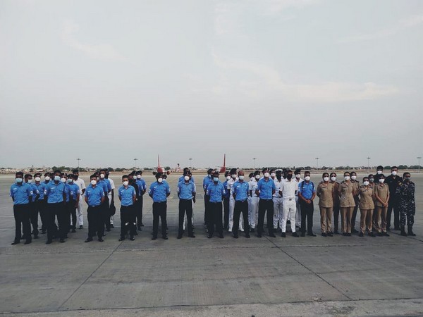 Indian Naval medical team