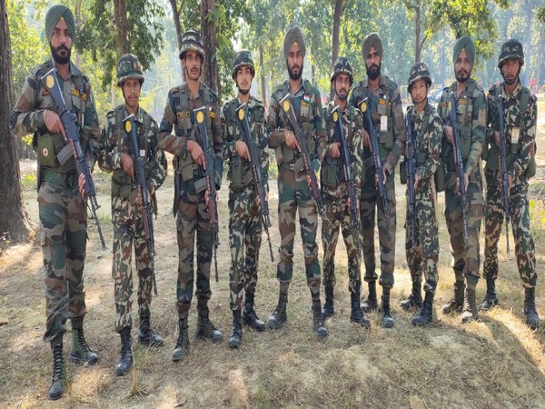 Troops of Indian Army in Nepal (Photo/ANI)