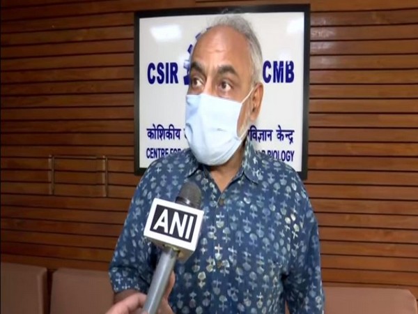 Dr Rakesh Mishra, Director of CSIR- CCMB in conversation with ANI. (Photo/ANI)