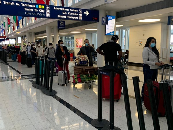 Indian passengers stranded in the US at the boarding terminal in Chicago