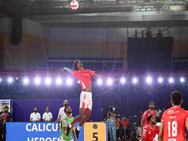 Calicut Heroes' Ajithlal in action (Photo/PVL)