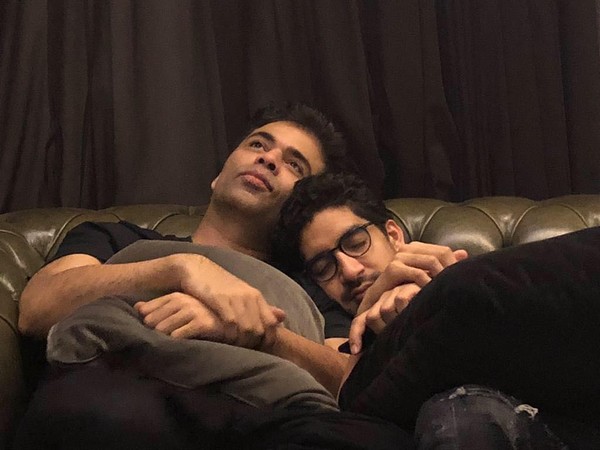Karan Johar and Ayan  Mukerji (Image source: Twitter)